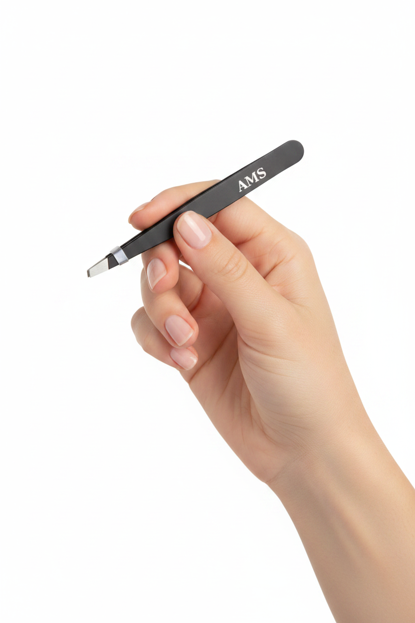 AMS Tweezers – Hand Lifestyle Shot